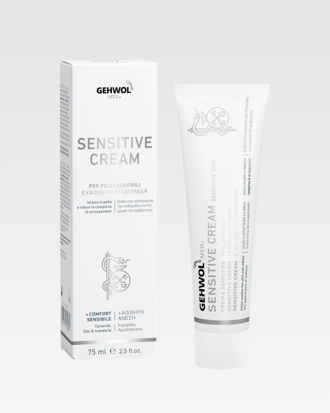Gehwol med Sensitive Cream jautrios odos kremas